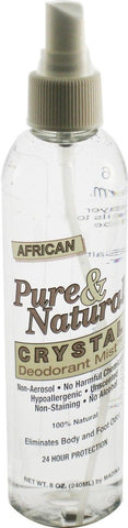 Crystal deodorant spray