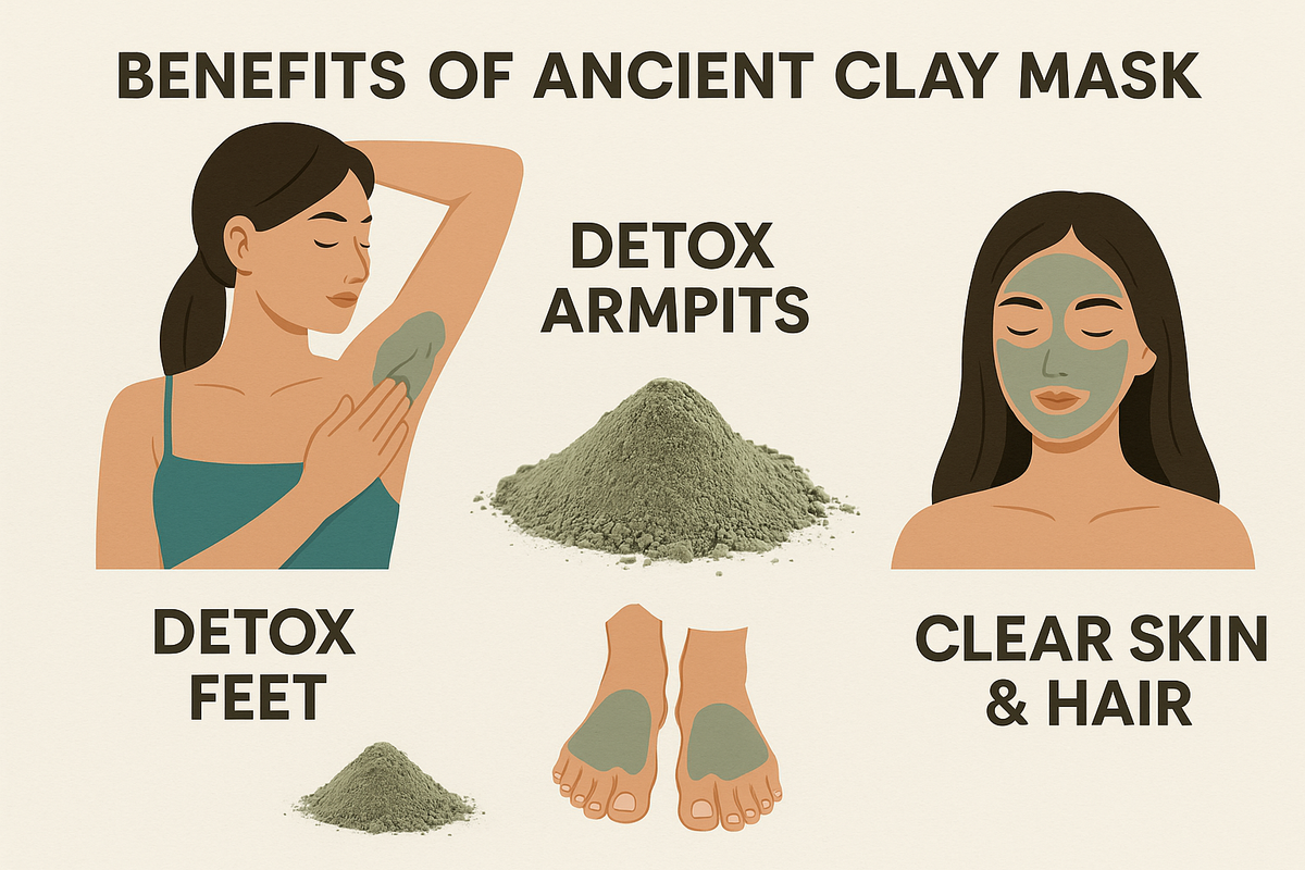 Ancient clay mask ( Healing clay) – pwcollections